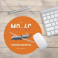 Thumbnail for MQ-4C Triton IFC-4 design on orange round mouse pad