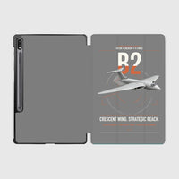 Thumbnail for Handley Page Victor B2 design on gray samsung tablet tablet case