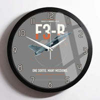 Thumbnail for Dassault Rafale C — F3-R standard design on gray framed wall clock