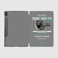 Thumbnail for TRENT 1000 TEN design on gray samsung tablet tablet case