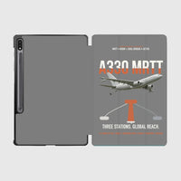 Thumbnail for Airbus A330 MRTT design on gray samsung tablet tablet case