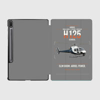 Thumbnail for Airbus H125 design on gray samsung tablet tablet case