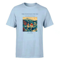 Thumbnail for VINTAGE G4250 - The Pontoon Picnic - Premium T-Shirt design on lightblue premium t shirt