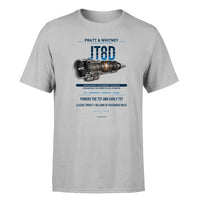 Thumbnail for JT8D design on light gray single side