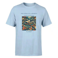 Thumbnail for VINTAGE G4404 - The Market Day Amphibian - Premium T-Shirt design on lightblue premium t shirt
