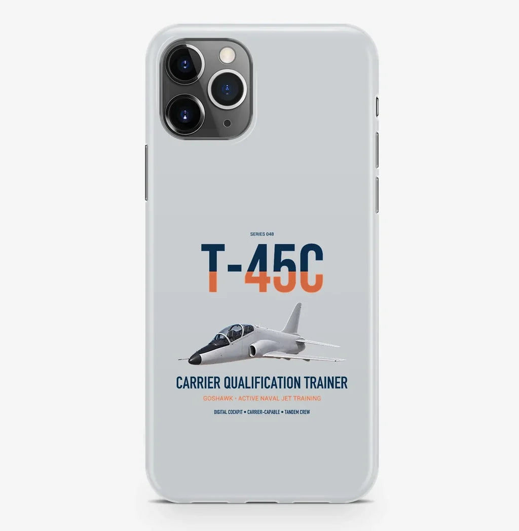 T-45C Goshawk design on light gray magsafe iphone case, for iPhone Pro Max