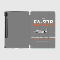 Thumbnail for EA-37B Compass Call design on gray samsung tablet tablet case
