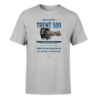 Thumbnail for TRENT 500 design on light gray single side