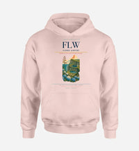 Thumbnail for Flores Airport (FLW) design on pink hoodie single-side print