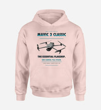 Thumbnail for DJI Mavic 3 Classic design on pink hoodie single side