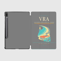 Thumbnail for Juan Gualberto Gómez Airport (VRA) design on gray samsung tablet tablet case