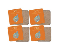 Thumbnail for Simon Bolivar International Airport (Maiquetia) CCS Coaster 4-Pieces-Set - Orange