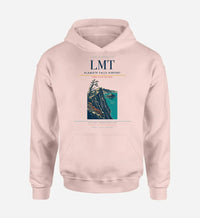 Thumbnail for Klamath Falls Airport (LMT) design on pink hoodie single-side print
