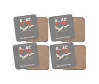 Thumbnail for A-4E Skyhawk design on gray 4 pieces set coaster