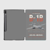 Thumbnail for B-1B Lancer design on gray samsung tablet tablet case