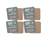 Thumbnail for DHC-6 Twin Otter Classic 300-G design on gray 4 pieces set coaster