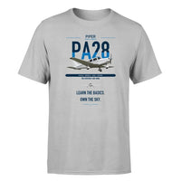 Thumbnail for Piper PA-28-181 Archer LX design on light gray t-shirt, single-side print