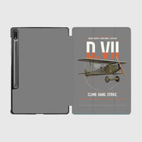 Thumbnail for Fokker D.VII design on gray samsung tablet tablet case