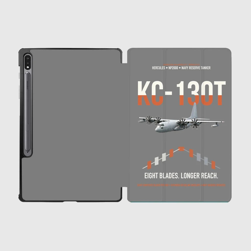 KC-130T NP2000 design on gray samsung tablet tablet case