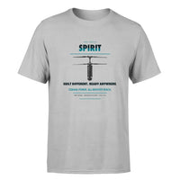 Thumbnail for Ascent AeroSystems Spirit design on light gray single side