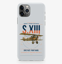 Thumbnail for SPAD S.XIII C.1 design on light gray magsafe iphone case, for iPhone Pro Max