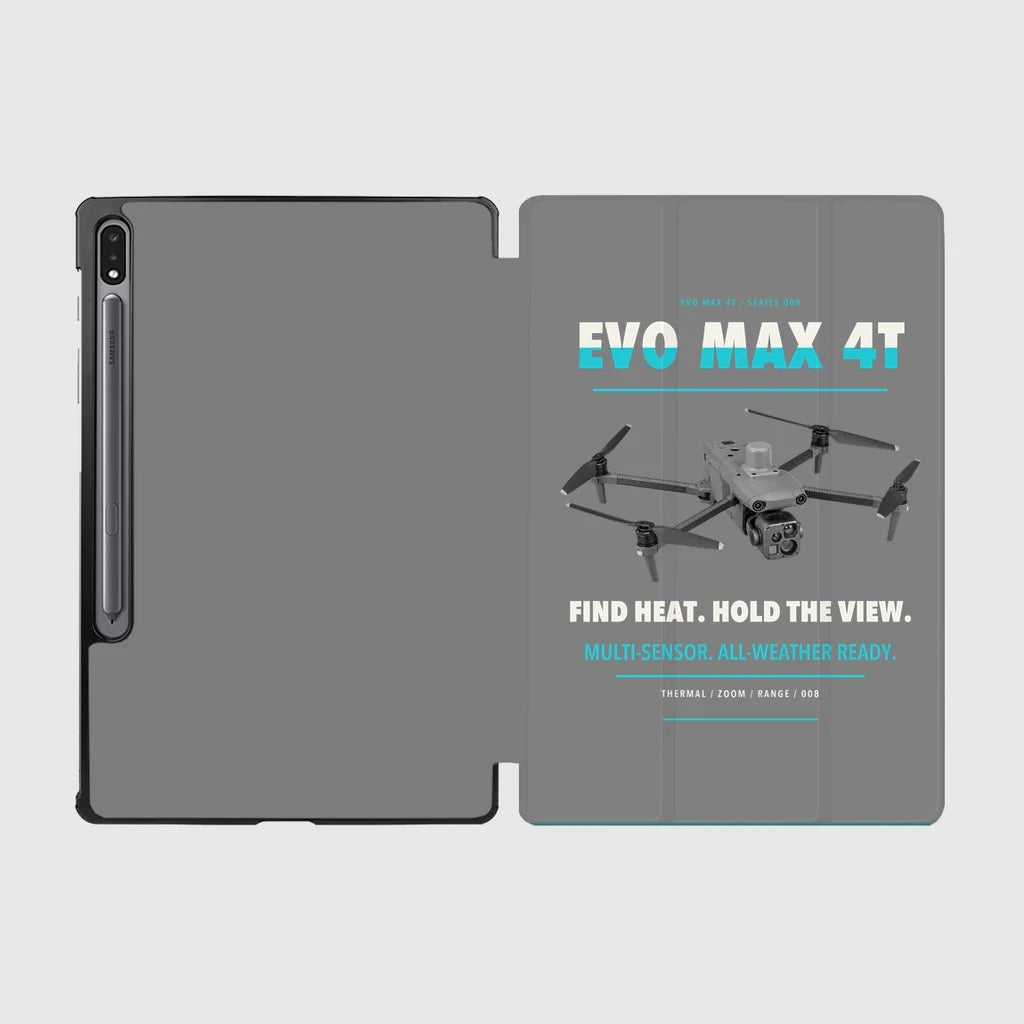 Autel EVO Max 4T design on gray samsung tablet tablet case