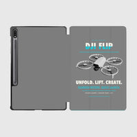 Thumbnail for DJI Flip design on gray samsung tablet tablet case