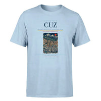 Thumbnail for Cusco Airport (CUZ) Premium T-Shirt Light Blue