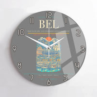 Thumbnail for Belem Val de Cans - Julio Cezar Ribeiro International Airport BEL Wall-Clock No-Frame - Gray