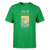 Thumbnail for Dalaman Airport (DLM) T-Shirt single-side front print in Green | dalaman-airport-dlm-double-side-t-shirt