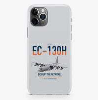 Thumbnail for EC-130H Compass Call design on light gray magsafe iphone case, for iPhone Pro Max