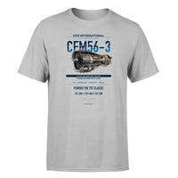 Thumbnail for CFM56-3 design on light gray single side