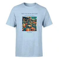 Thumbnail for VINTAGE G4376 - The Taxi Rank Rivalry - Premium T-Shirt design on lightblue premium t shirt