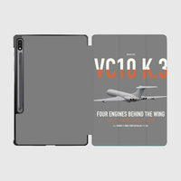 Thumbnail for Vickers VC10 K.3 design on gray samsung tablet tablet case