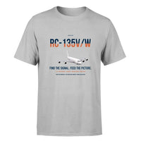 Thumbnail for RC-135V W Rivet Joint design on light gray double-side t-shirt, single-side print