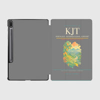 Thumbnail for Kertajati International Airport (KJT) design on gray samsung tablet tablet case