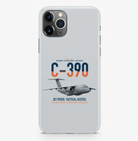 Thumbnail for C-390 Millennium design on light gray magsafe iphone case, for iPhone Pro Max