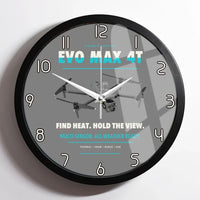 Thumbnail for Autel EVO Max 4T design on gray framed wall clock