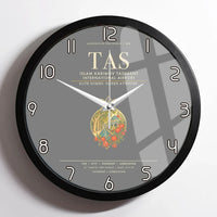 Thumbnail for Islam Karimov Tashkent International Airport TAS Wall-Clock Framed - Gray