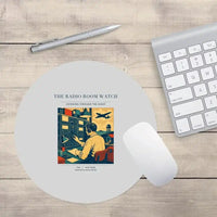 Thumbnail for VINTAGE G4514 - The Radio Room Watch - Designed Mouse Pads design on lightgray round