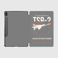 Thumbnail for BAC TSR-2 design on gray samsung tablet tablet case