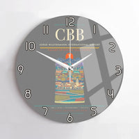 Thumbnail for Jorge Wilstermann International Airport CBB Wall-Clock No-Frame - Gray