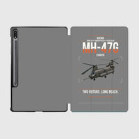 Thumbnail for Boeing MH-47G Chinook design on gray samsung tablet tablet case
