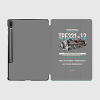 Thumbnail for TPE331-12 design on gray samsung tablet tablet case