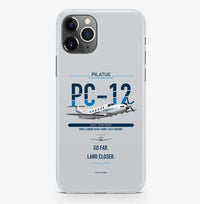 Thumbnail for PC-12 PRO Case ProMax design on light gray iphone case promax
