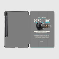 Thumbnail for PEARL 10X design on gray samsung tablet tablet case