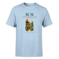 Thumbnail for Bacau Airport (BCM) Premium T-Shirt Light Blue