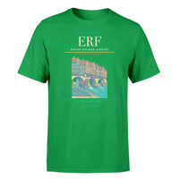 Thumbnail for Erfurt-Weimar Airport (ERF) T-Shirt single-side front print in Green | erfurt-weimar-airport-erf-double-side-t-shirt