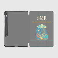 Thumbnail for Simón Bolívar International Airport (SMR) design on gray samsung tablet tablet case