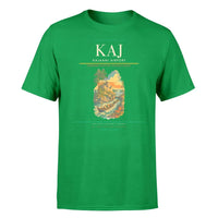 Thumbnail for Kajaani Airport (KAJ) T-Shirt single-side front print in Green | kajaani-airport-kaj-double-side-t-shirt